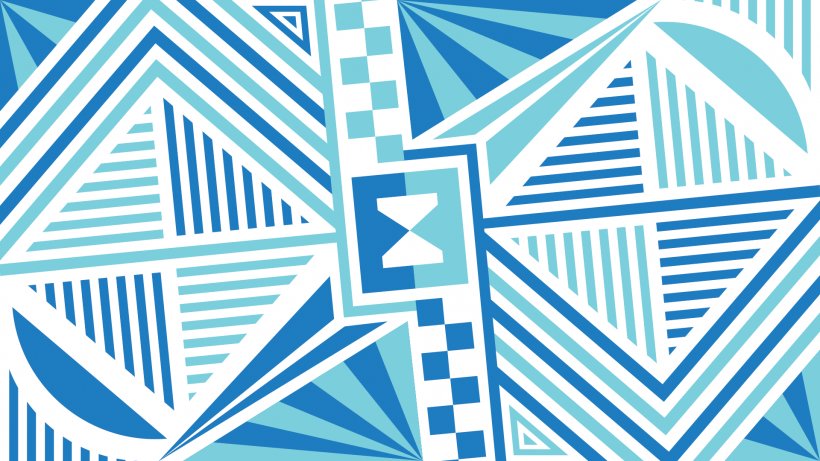 Geometry Blue Shape Triangle Wallpaper, PNG, 1920x1080px, Geometry, Aqua, Area, Blue, Color Download Free