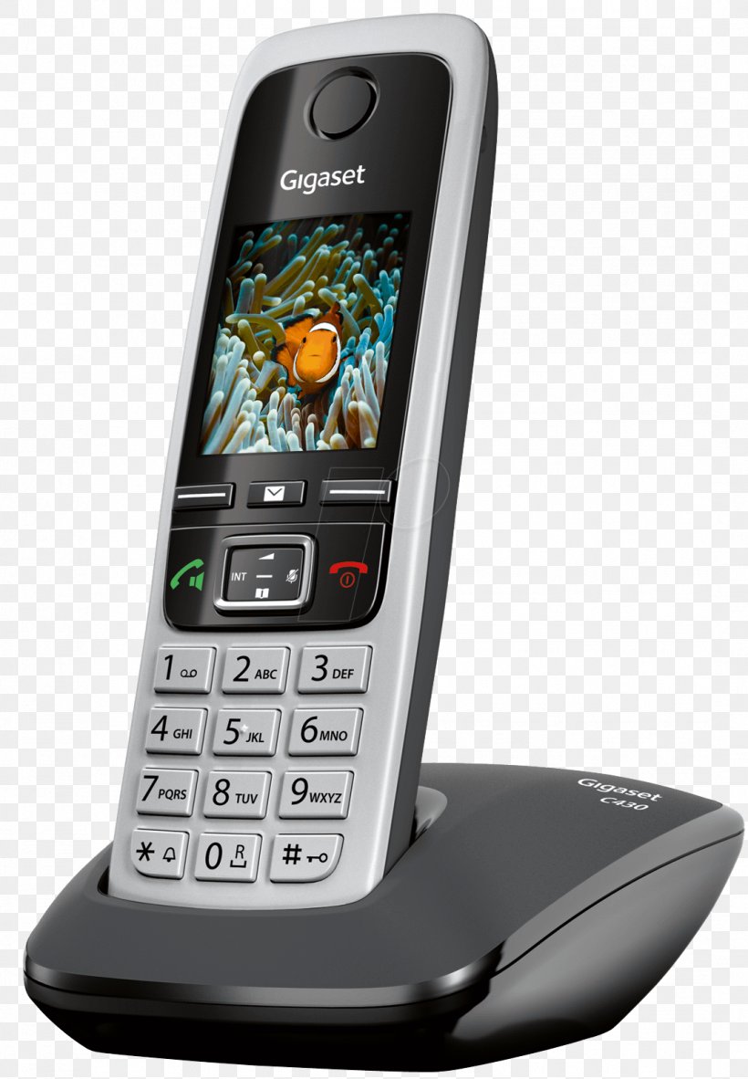 Gigaset C430A Digital Enhanced Cordless Telecommunications Cordless Telephone Gigaset Communications, PNG, 1082x1560px, Cordless Telephone, Answering Machines, Cellular Network, Communication Device, Electronic Device Download Free