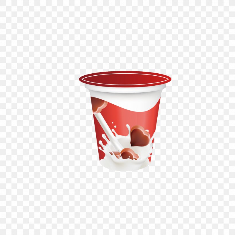 Milk Yogurt Cup Euclidean Vector, PNG, 1500x1500px, Milk, Box, Coffee Cup, Cows Milk, Cup Download Free