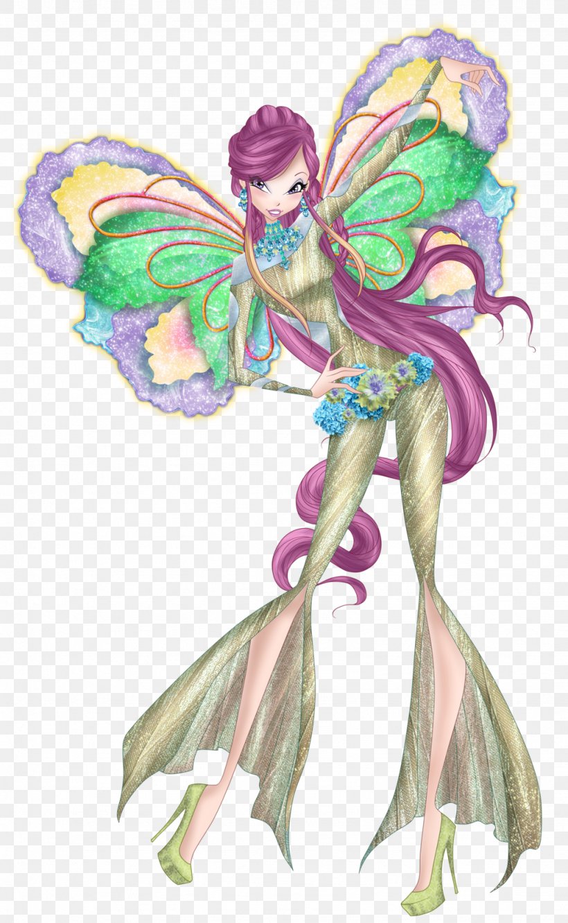Roxy Flora Fairy Mythix Sirenix, PNG, 1024x1664px, Roxy, Art, Butterflix, Butterfly, Costume Design Download Free