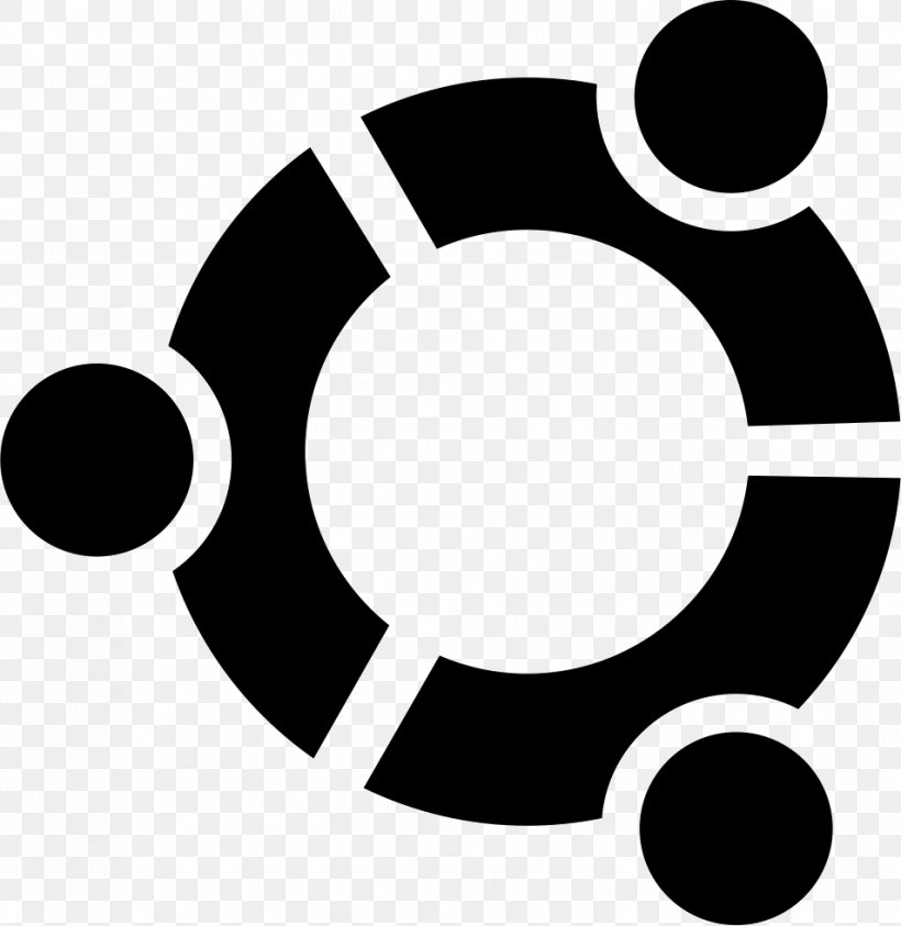Ubuntu Metro, PNG, 954x981px, Ubuntu, Artwork, Black, Black And White, Brand Download Free