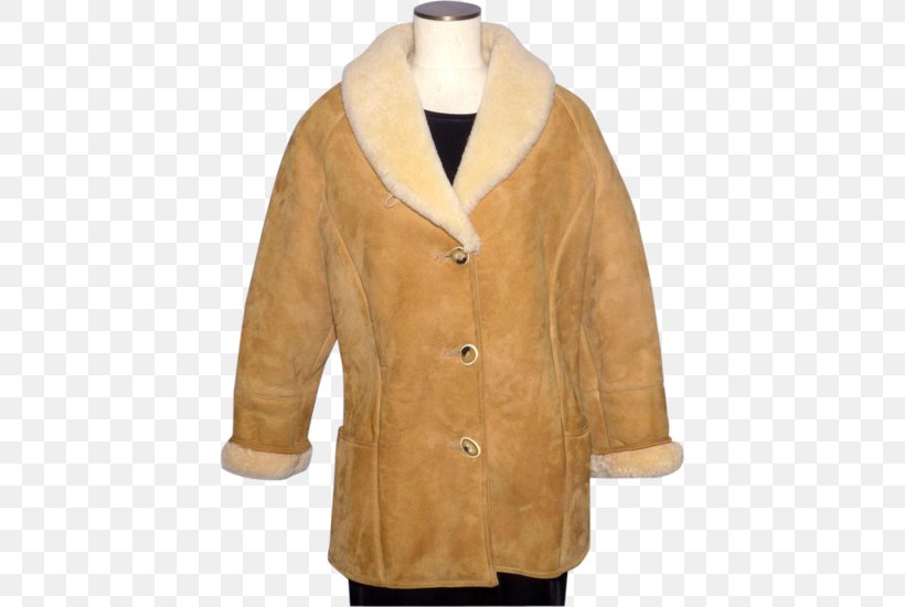 Jacket Coat Shearling Fur Clothing, PNG, 550x550px, Jacket, Beige, Clothing, Coat, Fur Download Free