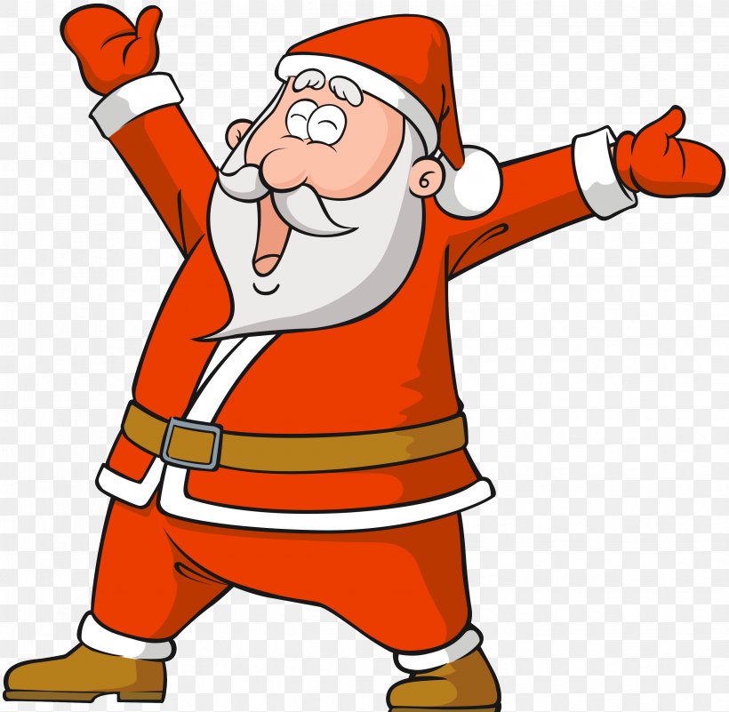Santa Claus Ded Moroz Christmas, PNG, 3302x3227px, Santa Claus, Animation, Area, Artwork, Cartoon Download Free