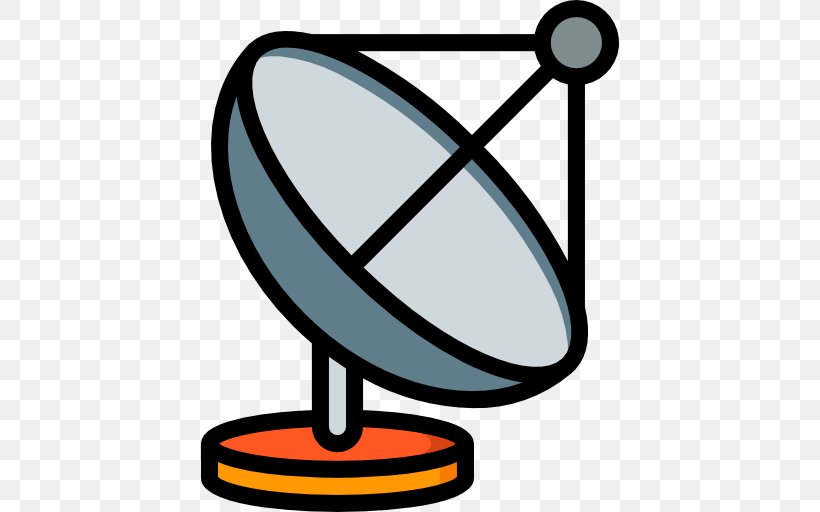 Satellite Dish Cable Television Satellite Television Clip Art, PNG, 512x512px, Satellite Dish, Aerials, Area, Artwork, Cable Television Download Free