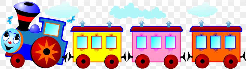 Toy Trains & Train Sets Child Toy Trains & Train Sets Steam Locomotive, PNG, 8283x2324px, Train, Child, Coloring Book, Drawing, Game Download Free