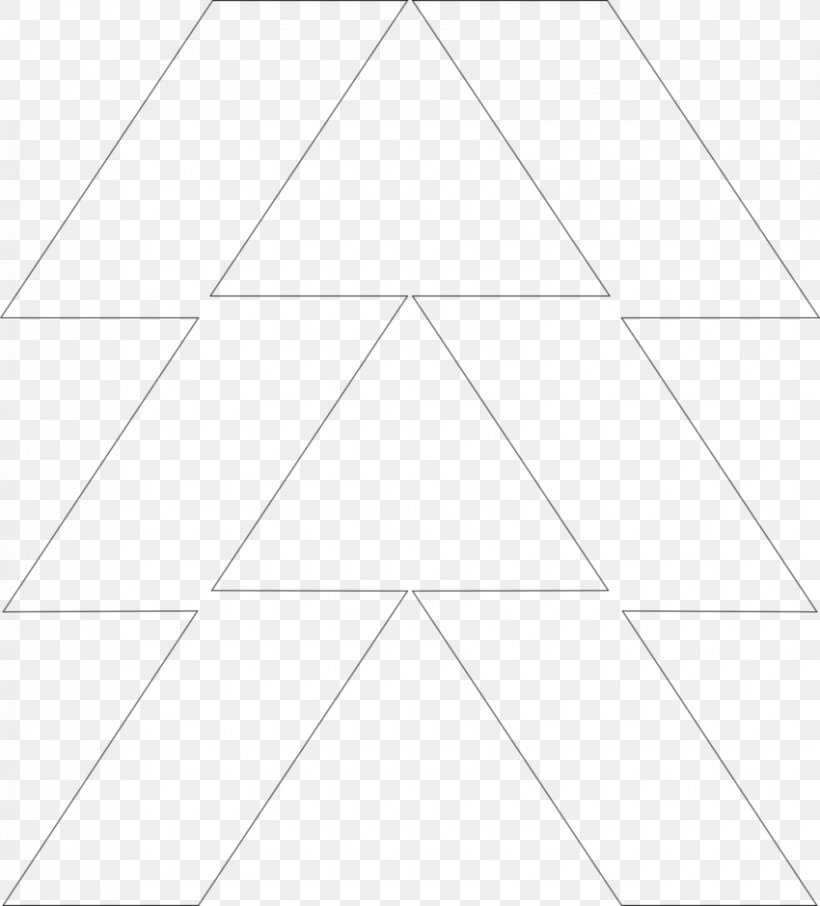 Triangle White Point Pattern, PNG, 850x940px, Triangle, Area, Black And White, Floor, Line Art Download Free