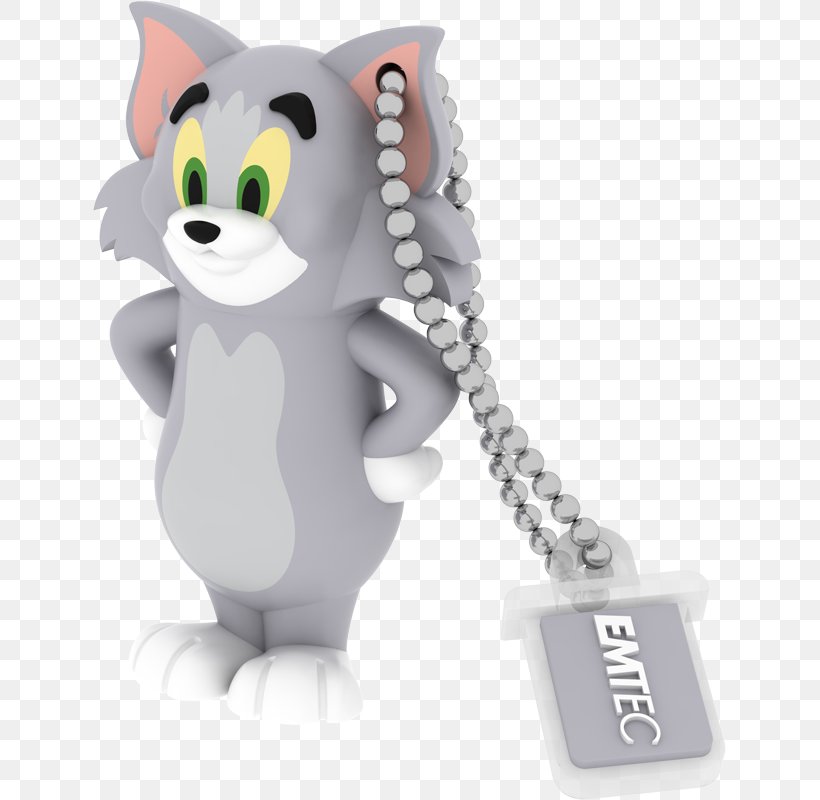 USB Flash Drives Flash Memory Tom And Jerry EMTEC, PNG, 800x800px, Usb Flash Drives, Computer, Computer Compatibility, Computer Data Storage, Emtec Download Free
