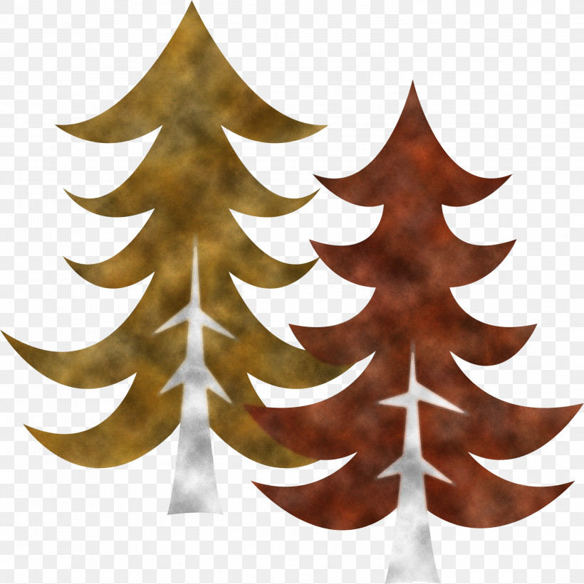 Christmas Tree, PNG, 2996x3000px, Cartoon Tree, Abstract Tree, Christmas Tree, Interior Design, Leaf Download Free