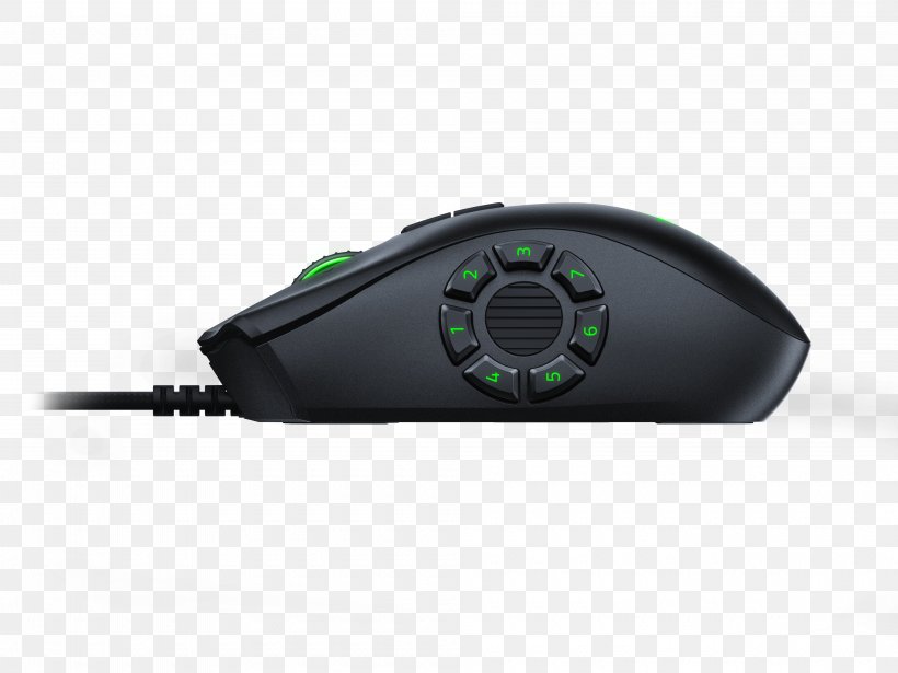 Computer Mouse USB Gaming Mouse Optical Razer Naga Trinity Backlit Razer Inc. Button, PNG, 4000x3000px, Computer Mouse, Button, Computer Component, Dots Per Inch, Electronic Device Download Free