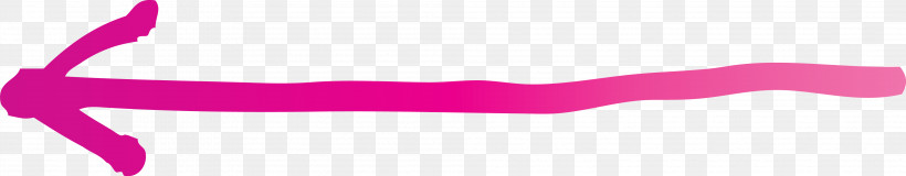 Hand Drawn Arrow, PNG, 3985x778px, Hand Drawn Arrow, Line, Magenta, Material Property, Pink Download Free