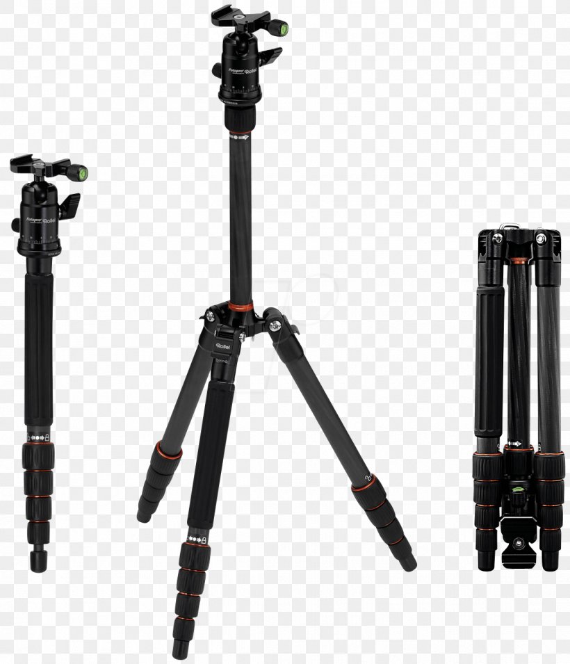 Tripod Rollei Carbon Fibers Monopod Ball Head, PNG, 1137x1325px, Tripod, Arcaswiss, Ball Head, Camera, Camera Accessory Download Free