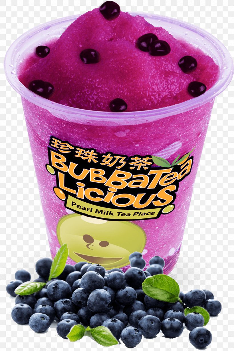 Pearl Milk Tea - Blueberry Juice Bog Bilberry Food PNG