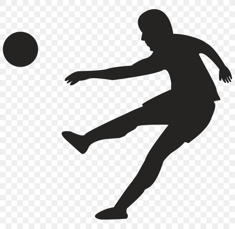 Football Player Vector Graphics Silhouette Clip Art, PNG, 800x800px, Football, American Football, Ball, Football Player, Futsal Download Free