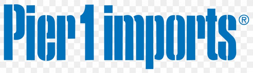 Pier 1 Imports Retail Logo Business, PNG, 1000x290px, Pier 1 Imports, Azure, Blue, Brand, Business Download Free