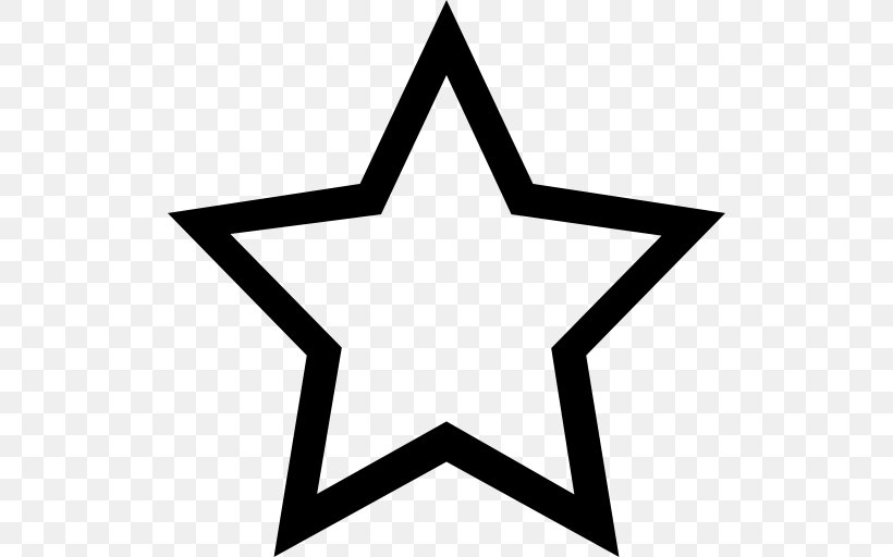 Shape Star Clip Art, PNG, 512x512px, Shape, Area, Black, Black And White, Point Download Free