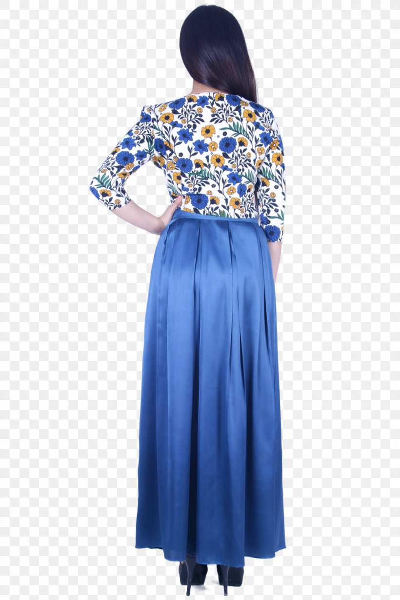Shoulder Dress Clothing Skirt Sleeve, PNG, 1000x1500px, Shoulder, Blue, Clothing, Cobalt Blue, Costume Download Free