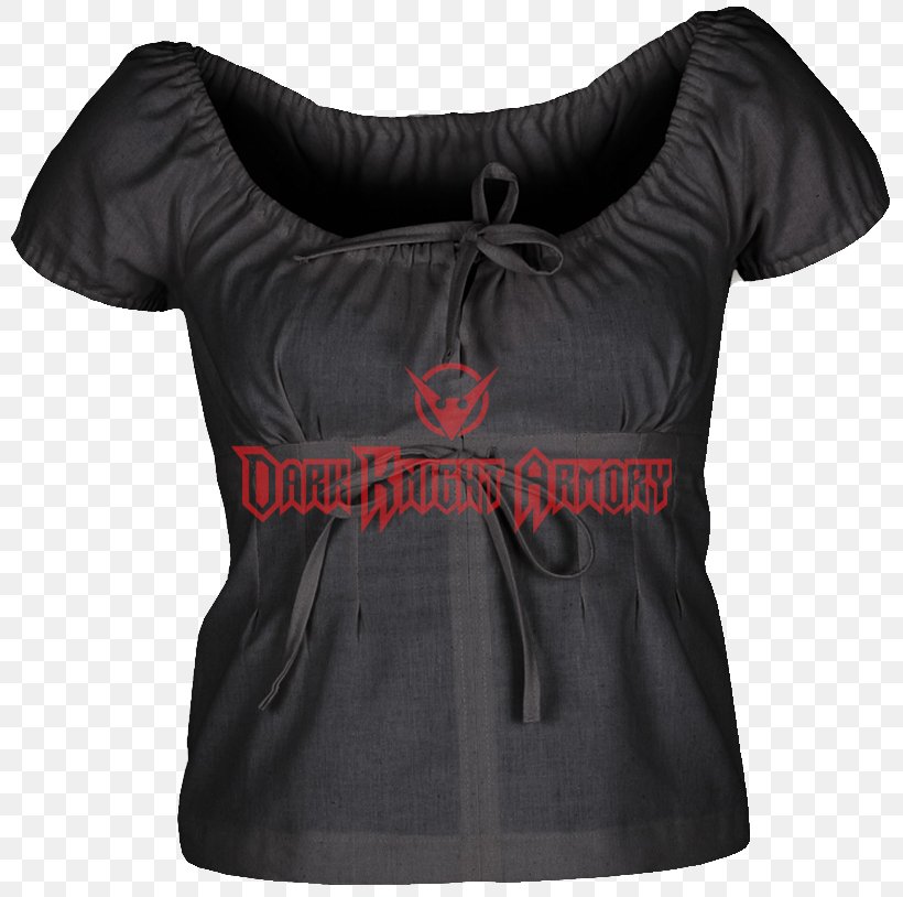 T-shirt Shoulder Sleeve Blouse, PNG, 814x814px, Tshirt, Black, Black M, Blouse, Joint Download Free