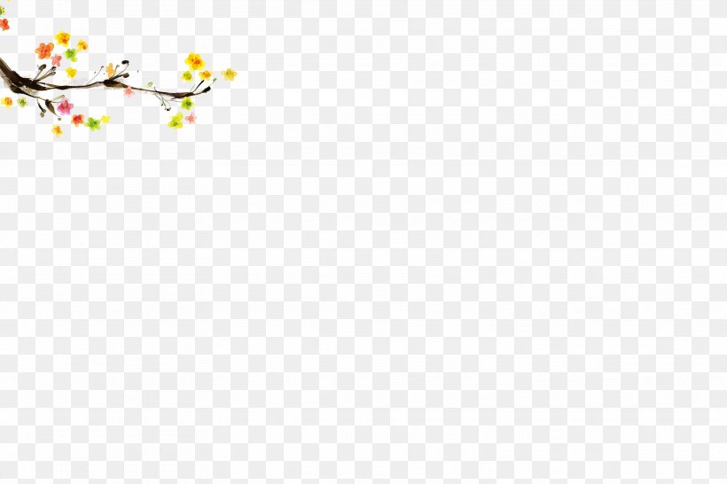 Yellow Sky Petal Wallpaper, PNG, 3543x2362px, Yellow, Branch, Computer, Flower, Petal Download Free