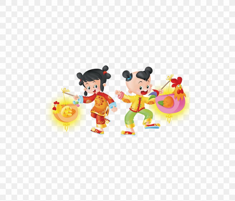 Budaya Tionghoa Chinese New Year Lunar New Year Lantern Festival, PNG, 3500x3000px, Budaya Tionghoa, Cartoon, Chinese New Year, Culture, Dragon Dance Download Free