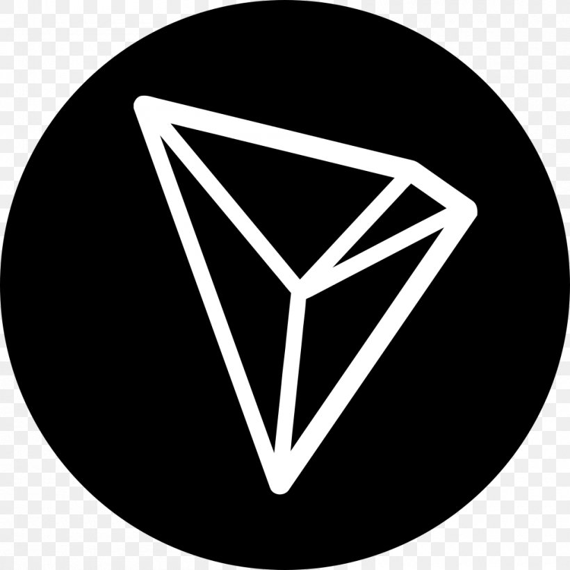 Cryptocurrency TRON Clip Art Ethereum, PNG, 1000x1000px, Cryptocurrency, Bitcoin, Black, Black And White, Blockchain Download Free