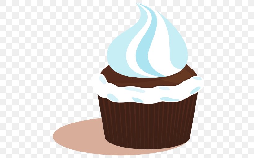 Cupcake Dessert Cream Custard, PNG, 512x512px, Cupcake, Baking Cup, Biscuit, Buttercream, Cake Download Free
