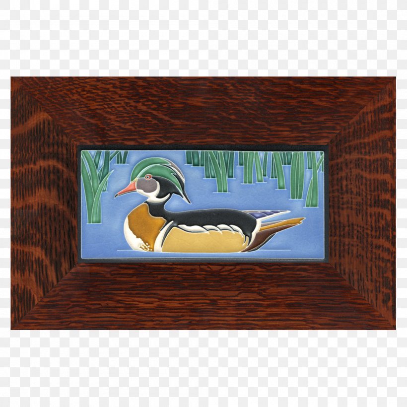 Duck Tile Art Painting Mosaic, PNG, 1000x1000px, Duck, Beak, Bird, Door, Drawing Download Free