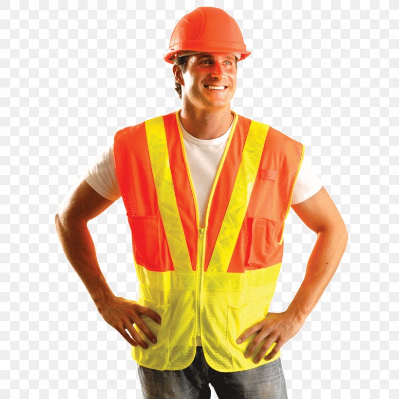 Hard Hats Gilets High-visibility Clothing T-shirt Polar Fleece, PNG, 1100x1100px, Hard Hats, Clothing, Construction Site Safety, Construction Worker, Costume Download Free