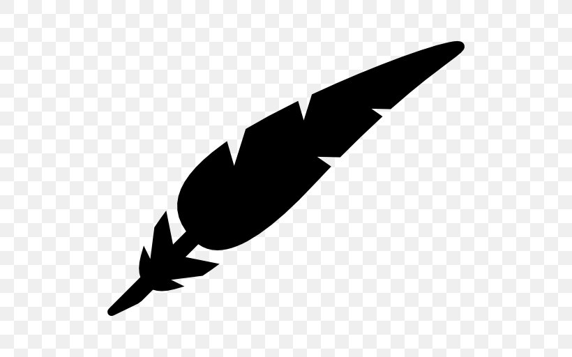 Drawing Feather Clip Art, PNG, 512x512px, Drawing, Beak, Bird, Black, Black And White Download Free