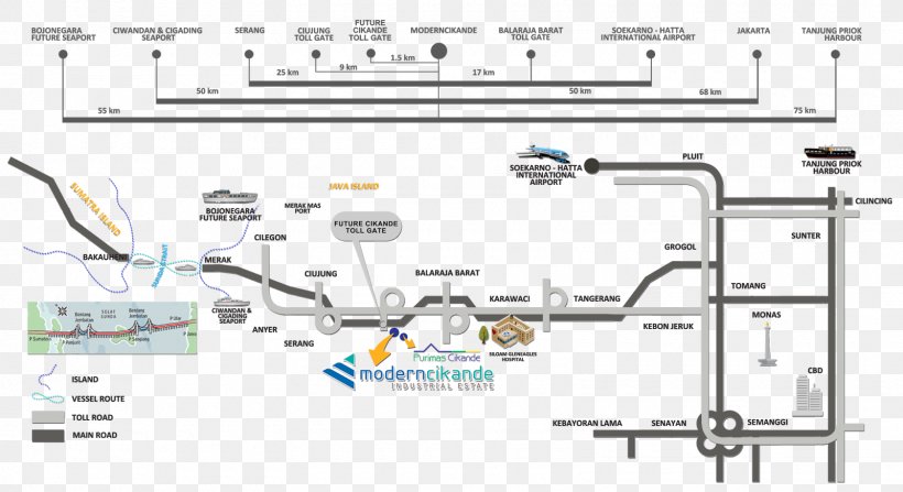 Jakarta ModernCikande Industrial Estate Industry Factory Modern Cikande, PNG, 1600x873px, Jakarta, Advertising, Auto Part, Cikande, Diagram Download Free