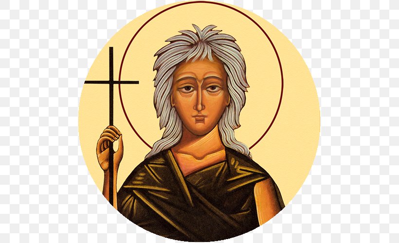 Mary Of Egypt Saint Religion Icon, PNG, 500x500px, Mary Of Egypt, Art, Athanasius Of Alexandria, Christianity, Copts Download Free