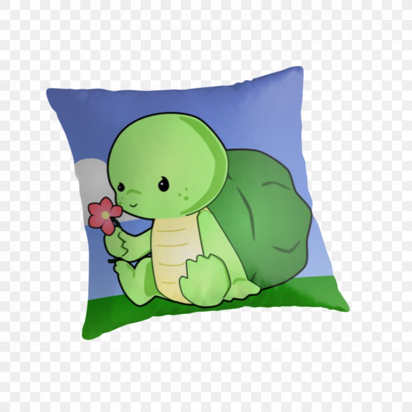 Turtle Drawing Throw Pillows Vertebrate, PNG, 875x875px, Turtle, Bing, Cartoon, Cushion, Cuteness Download Free