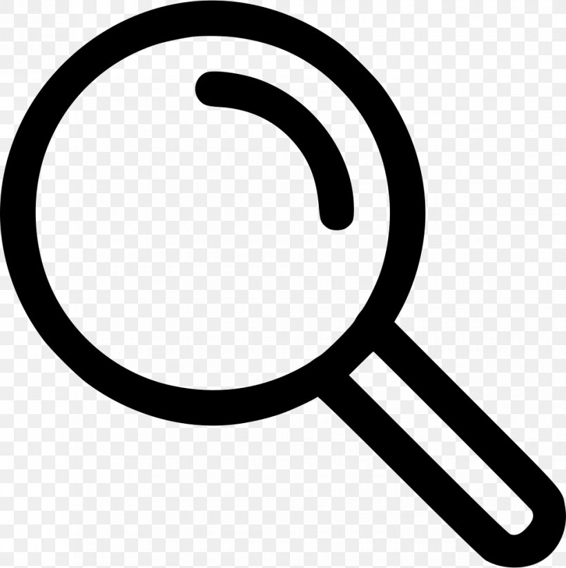 Magnifying Glass Magnifier, PNG, 980x984px, Magnifying Glass, Area, Black And White, Computer Software, Magnifier Download Free