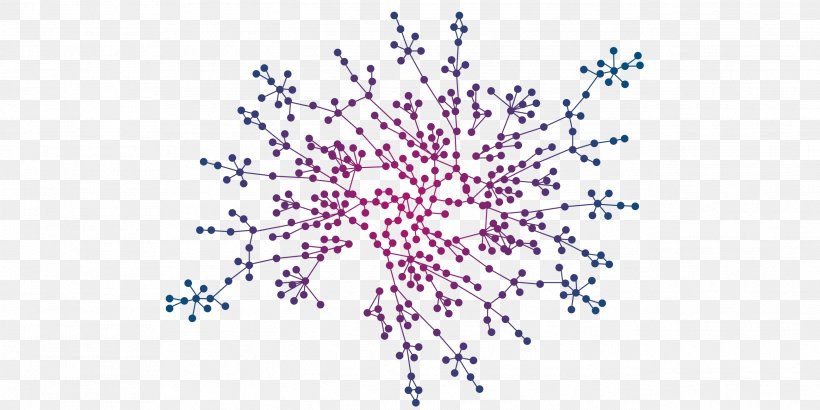 Line Point Art Tree Complex Network, PNG, 2592x1296px, Point, Area, Art, Complex Network, Computer Network Download Free