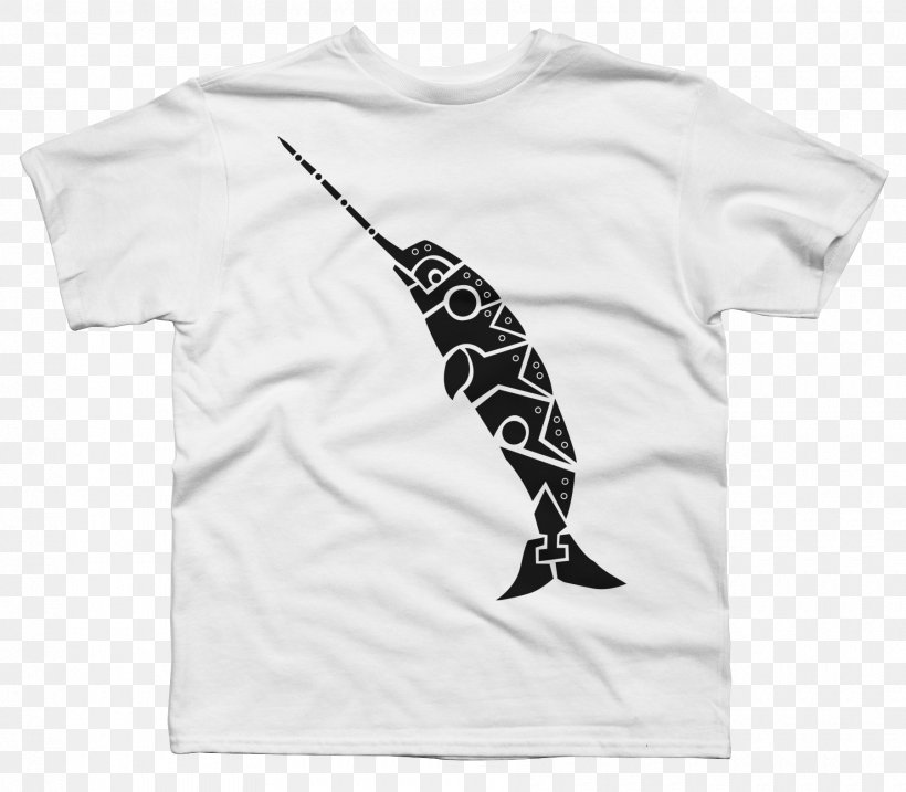 T-shirt Narwhal Art Printmaking Whale, PNG, 1800x1575px, Tshirt, Art, Art Museum, Black, Blue Whale Download Free