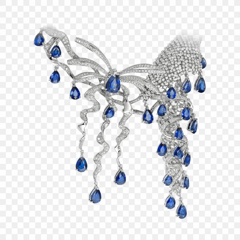 Jewellery Earring Gemstone Necklace Sapphire, PNG, 1500x1500px, Jewellery, Blue, Body Jewelry, Brooch, Charms Pendants Download Free
