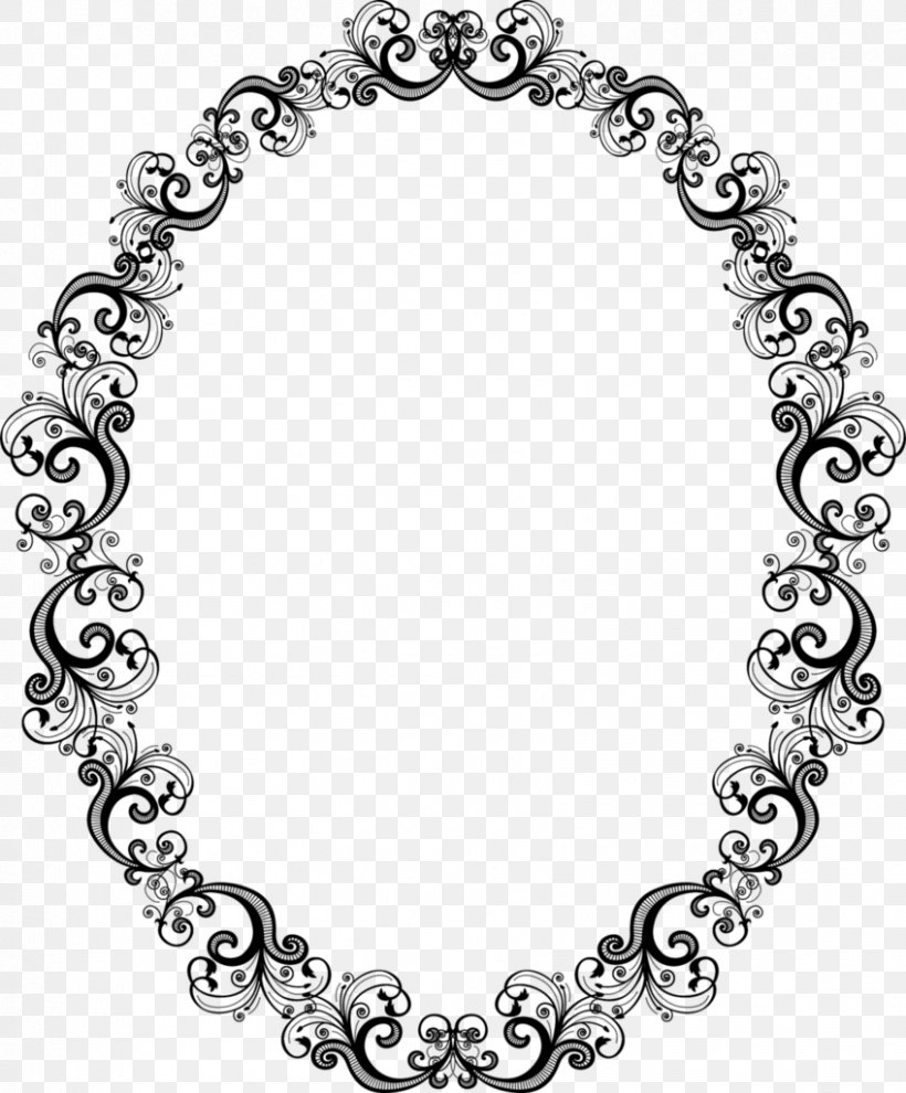 Picture Frames, PNG, 848x1024px, Picture Frames, Black And White, Body Jewelry, Bracelet, Chain Download Free