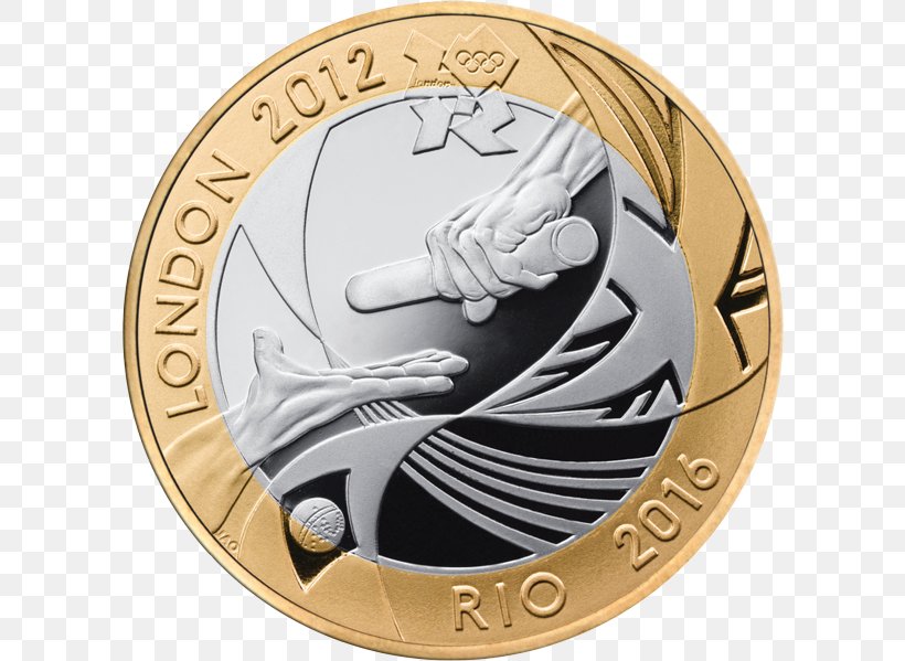 Proof Coinage 2012 Summer Olympics Royal Mint Two Pounds, PNG, 600x599px, Coin, Bullion Coin, Coin Collecting, Currency, Fifty Pence Download Free