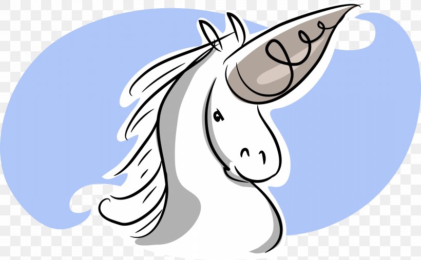 Unicorn Euclidean Vector Clip Art, PNG, 8745x5408px, Unicorn, Area, Black And White, Cartoon, Fictional Character Download Free