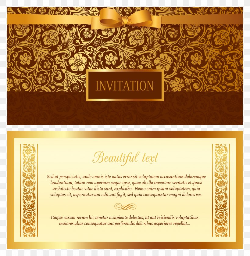 Wedding Invitation Euclidean Vector Ornament, PNG, 5008x5126px, Wedding Invitation, Engagement, Gold, Greeting Note Cards, Vecteur Download Free
