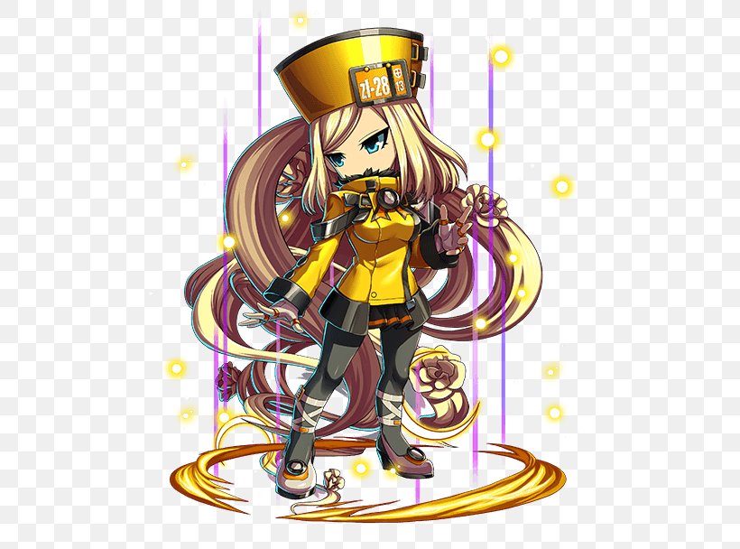 Brave Frontier Guilty Gear Xrd Millia Rage Milium Game, PNG, 520x608px, Brave Frontier, Alto Saotome, Arc System Works, Art, Cartoon Download Free