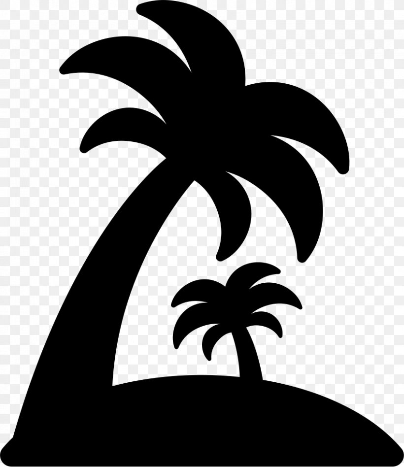 Icon Design, PNG, 848x981px, Icon Design, Beach, Black And White, Flower, Flowering Plant Download Free