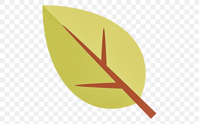 Leaf Angle Line Yellow Symbol, PNG, 512x512px, Leaf, Angle, Line, Mathematics, Plant Structure Download Free