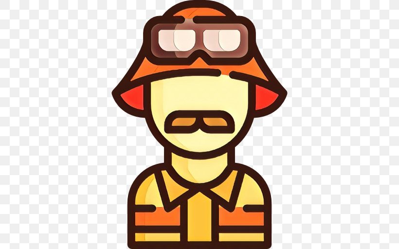 Orange, PNG, 512x512px, Cartoon, Glasses, Orange Download Free