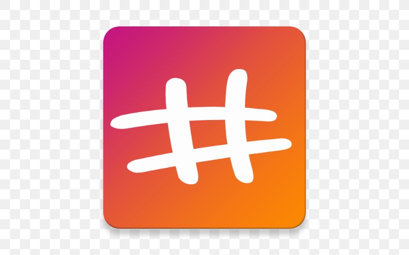 Android Hashtag Instagram, PNG, 512x512px, Android, App Store, Aptoide, Blog, Brand Download Free