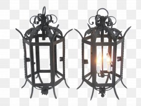 Iron - Light Fixture Cast Iron Lantern PNG