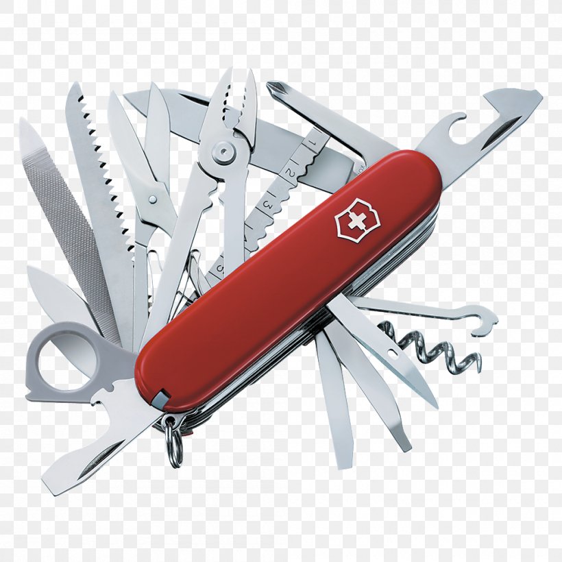 Swiss Army Knife Multi-function Tools & Knives Pocketknife Victorinox, PNG, 1000x1000px, Knife, Blade, Cold Weapon, Cutting Tool, Hardware Download Free