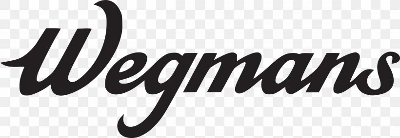 Wegmans Ukrop's Homestyle Foods LLC Logo Grocery Store Weis Markets, PNG, 2400x832px, Wegmans, Acme Markets, Black And White, Brand, Calligraphy Download Free