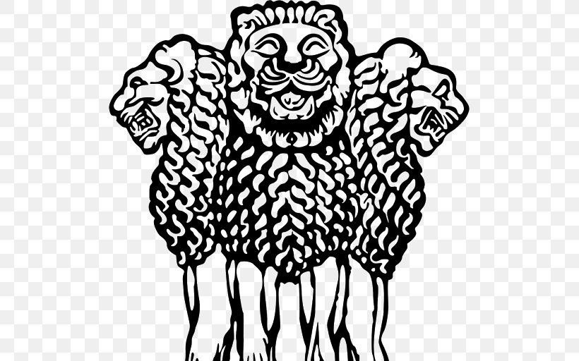 Sarnath Lion Capital Of Ashoka Pillars Of Ashoka State Emblem Of India National Symbols Of India, PNG, 511x512px, Watercolor, Cartoon, Flower, Frame, Heart Download Free