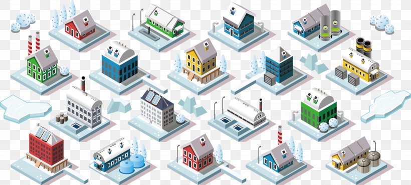 Building Isometric Projection Isometric Graphics In Video Games And Pixel Art Illustration, PNG, 3810x1723px, Building, Architectural Engineering, Game, House, Isometric Projection Download Free