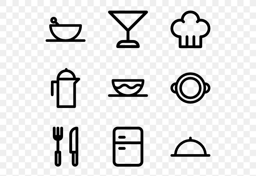 Symbol Kitchen Clip Art, PNG, 600x564px, Symbol, Area, Black, Black And White, Brand Download Free